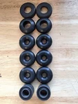 Vintage Bmw R26-R69S Rear Shock Tune-up Kit Bushings+donuts New. Fixed Price $67.00.