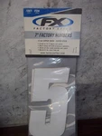 Qty 6 7IN Factory Effex Numbers 5IN White 08-90095. Fixed Price $24.99.