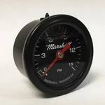 Marshall 1.5" Direct Mount Filled Fuel/oil/air Pressure Gauge Black LBB00015. Fixed Price $23.99.