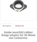 Intake Manifold Flange Adapter 35-4574. Fixed Price $50.00.