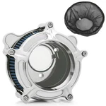 Chromed Air Cleaner Filters For Harley Touring Street Glide Road King 2008-2016. Fixed Price $82.65.