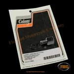 Colony 7158-2, Linkert Carb Fitting, 7/16-27 Thread, For 1/4" Flex Hose, Chrome. Fixed Price $7.98.