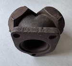 Harley Davidson Flathead Linkert 3-BOLT Intake Manifold 428-43. Fixed Price $100.00.