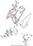 New Oem Husqvarna Right Side Air Box Cover -decals- 2016. Fixed Price $84.95.