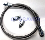 30" X Oil / Fuel Racing Pressure Gauge Line Hose -4 Fitting Kit Imca Sbc. Fixed Price $25.25.