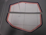 Nos Ktm Oem Lh Left Side Number Plate Decal Graphic Pattern 1990. Fixed Price $29.99.