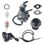 PZ20 Carburetor Air Fuel Filter Thumb Throttle Cable Fits 50 70 90 110 125CC Atv. Fixed Price $23.59.