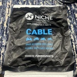 Niche Push Pull Throttle Cable Set Kawasaki Ninja ZX6R ZX600 54012-1395. Fixed Price $16.95.
