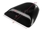 Universal Abs Plastic Racing Air Flow Vent Turbo Hood Scoop Cover Black. Fixed Price $19.50.