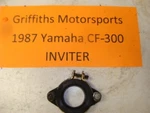 86-90 Yamaha CF300 Inviter Intake Manifold Carb Boot Insulator Mount. Fixed Price $24.00.