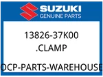Suzuki Oem Part 13826-37K00 .clamp,throttle Body Side. Fixed Price $7.30.