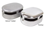 New Old Stf Mini-ed Natural Tumbled Finish Air Cleaner For Harley-davidson. Fixed Price $329.90.