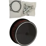 Harddrive Round Air Cleaner Hp Classic Smooth Black 5-7/8" 120302. Fixed Price $216.86.