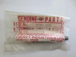 New Genuine Oem Kawasaki Throttle Stop Screw 16021-009. Fixed Price $8.95.