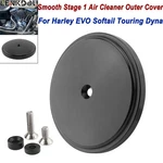 For Harley Smooth STAGE1 Air Cleaner Outer Cover Touring Road Glide Softail Dyna. Fixed Price $20.05.