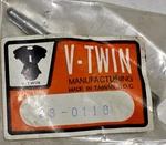 23-0116 V-twin Chrome Brake Plunger 1970-1978 Shovelhead Harley Nos. Fixed Price $12.00.