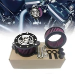 Tdz 2PC Air Cleaner Intake Filter Kit For 2004-2020 Harley Sportster A-skull. Fixed Price $60.70.