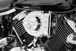 Kuryakyn Stinger Vented Trap Door For Standard Hypercharger High-flow Air. Fixed Price $74.99.