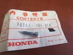 Nos 69-70 Honda SL350K0 Carburetor Pilot Screw 16161-286-014. Fixed Price $6.99.