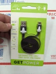 Get Power Gp-usb-m Black Android Micro Charge Sync Cable 3 Feet. Fixed Price $6.95.