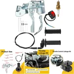 Compact Black 7/8'' Mini Bike Throttle Kit For CT200U Engines. Fixed Price $42.99.