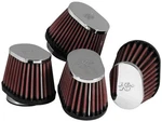 K&n Clamp-on Air Filters Chrome #RC-1824 For Yamaha/kawasaki/suzuki. Fixed Price $199.99.