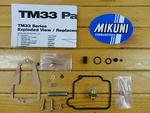 Mikuni TM33-8012 Carburetor Kit MK-8012 Genuine Oem Suzuki DR350 93-95. Fixed Price $58.00.