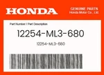 Honda Genuine 12254-ML3-680. Fixed Price $38.35.