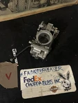 Mikuni HS40 TM40 Flatslide Pumper Carburetor T40 Genuine Chrome Top. Fixed Price $199.00.