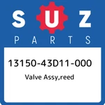 13150-43D11-000 Suzuki Valve Assy,reed 1315043D11000, New Genuine Oem Part. Fixed Price $190.45.