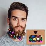 Beards Bobs Christmas Baubles & Mini Grips Gift Fancy Dress (12 Pack). Fixed Price $14.47.