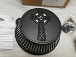 Choppers Air Cleaner Celtic Cross Black Dyna Softail Bagger 1993-2015 Flhx. Fixed Price $349.99.