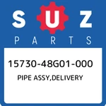 15730-48G01-000 Suzuki Pipe Assy,delivery 1573048G01000, New Genuine Oem Part. Fixed Price $237.56.