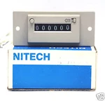 1PC CSK6-YKW Mechanical Magnetic Counter Digit DC12V Nitech / CKS6-12VDC. Fixed Price $19.00.