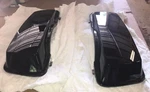 Original Harley Davidson Black Saddlebag Lids 79092-93B 79090-93B (U14). Fixed Price $325.00.
