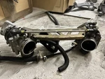 Motorcycle Guzzi Short 850 Throttle Body GU05112530. Fixed Price $184.84.