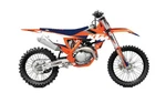 Dcor 2023 Ktm Racing Graphics Complete Kit - Black Motorcycle Dirt Bike. Fixed Price $134.95.