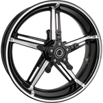 Wheel With Hub/adapter Factory 24 Front Black/contrast Cut 18X5.5 91-652. Fixed Price $1668.75.