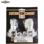 Passenger Footpeg Clevis Relocation Bracket Fit For Harley Softail W/male Shank. Fixed Price $15.99.