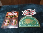 Rare Lot Of (3) Auto & Decals Hot Rod Power Club, Dynojet,motorcycle. Fixed Price $11.19.