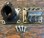 2018-2023 Yamaha YZ65 Reed Valve & Carburetor Joint BR8-13610-00-00. Fixed Price $75.00.