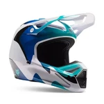 Fox Racing V1 Motocross Helmet Kozmik Blueberry Adult Xx-large. Fixed Price $199.99.