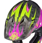 Hjc CL-X7 Helmet Replacement Visor Pop Lock MC8 Pink Grey Hi-viz Green. Fixed Price $24.00.