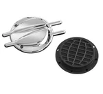 Kuryakyn Chrome Stinger Trap Door For Standard Hypercharger Air Cleaners 8498. Fixed Price $72.99.