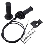 Elifeparts 7/8" Throttle Accelerator Handle Grips: Compatible With Black. Fixed Price $23.16.