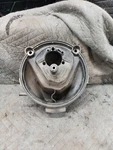 Stock Harley Evo Softail Fxr Flt Air Cleaner Backing Plate For 1987-1989 Bt. Fixed Price $39.00.