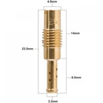 Pro X N424-26 Series Keihin Pilot Jet 46.F052 For Atv/utv. Fixed Price $18.67.
