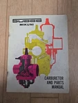 Vintage Sudco Mikuni Carburetor And Parts Manual Book Volume 1975. Fixed Price $7.99.