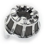 Arlen Ness Chrome Inverted 10-GAUGE Air Cleaner KIT-18-942. Fixed Price $431.95.