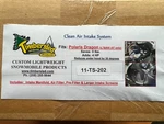 Timbersled 11-TS-202 Clean Air Intake System Polaris Dragon 600 700 800 2007. Fixed Price $99.95.